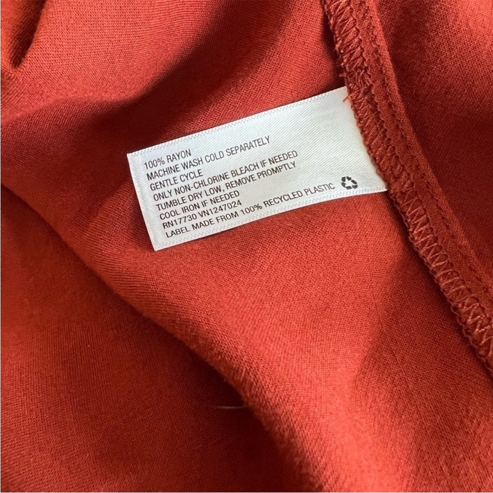 Nwt Universal Thread Medium Orange Button Front B… - image 6